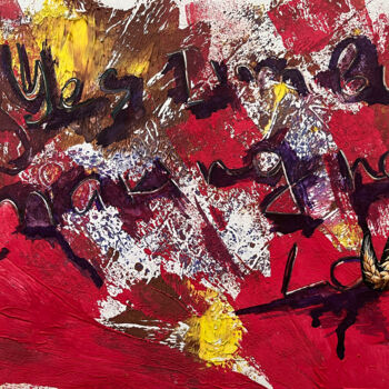 제목이 "qI6. / Red Theory -…"인 그림 Leni Smoragdova로, 원작, 구아슈