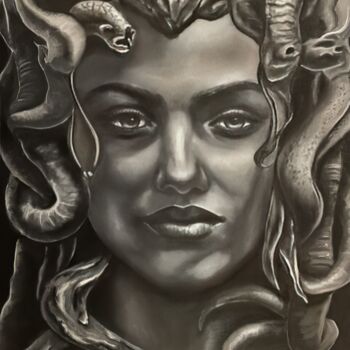 Painting titled "Ensnared" by Anton Soldatov, Original Artwork, Oil