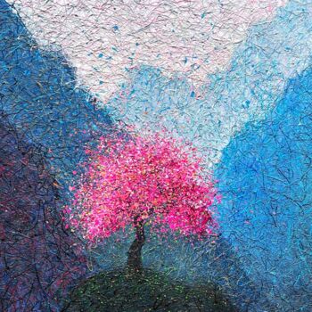 Painting titled "Born to Stand Out" by Nadiia Antoniuk, Original Artwork, Acrylic