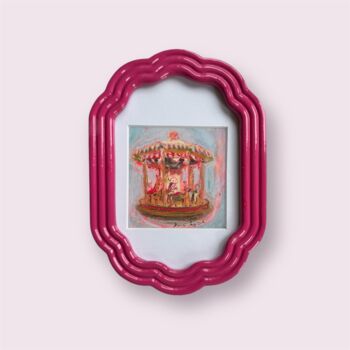 Desenho intitulada "Carousel" por Julia Suptel, Obras de arte originais, Pastel