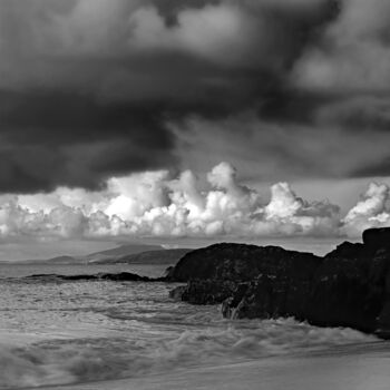 Photography titled "Isle of Barra, The…" by Peter Watson, Original Artwork, Digital Photography Mounted on Wood Stretcher fr…