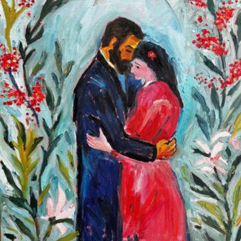 제목이 "Together"인 미술작품 Irina Anis로, 원작, 기름