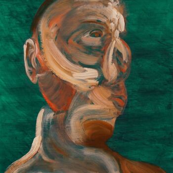 Peinture intitulée "Klacto - 3" par Pierre Paszkowski, Œuvre d'art originale, Huile