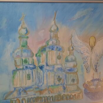 "Молитва" başlıklı Tablo Ірина Ковальчук tarafından, Orijinal sanat, Petrol Diğer sert panel üzerine monte edilmiş