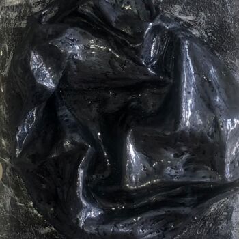 雕塑 标题为“Graphite” 由Machnolga, 原创艺术品, 石膏 安装在其他刚性面板上