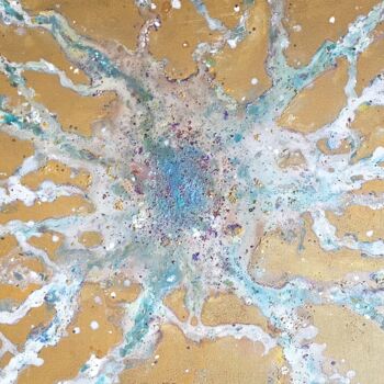 Schilderij getiteld "EGX-32" door Rowl, Origineel Kunstwerk, Acryl