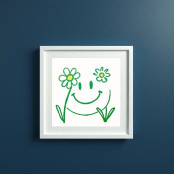 Printmaking titled "Crown It!" by Ivy Blue, Original Artwork, Digital Print