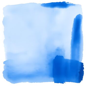 Printmaking titled "Blue Odyssey" by Ivy Blue, Original Artwork, Digital Print