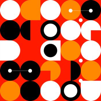 Arts numériques intitulée "V:MODULX #01" par Franck Gérard, Œuvre d'art originale, Travail numérique 2D