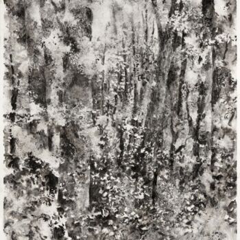Drawing titled "Air, lumière, matiè…" by Yann Bagot, Original Artwork, Ink