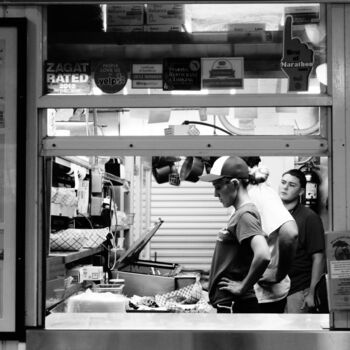 Photography titled "lobster roll" by Rod_book, Original Artwork, Paper