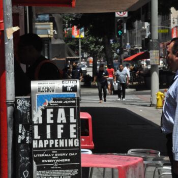 Photography titled "real life happening" by Rod_book, Original Artwork, Paper