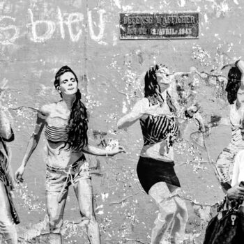 Photography titled "suis bleu" by Rod_book, Original Artwork, Paper