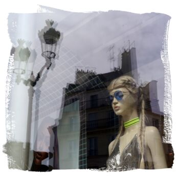 Photography titled "Mannequins et refle…" by Daniel Gautier, Original Artwork, Aluminium