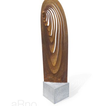 Sculpture intitulée "DIGITAL" par Arno Sebban, Œuvre d'art originale, Acier inoxydable