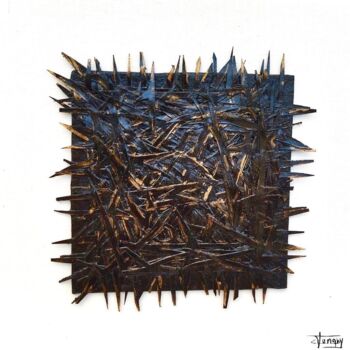 Collages titled "Nuit étoilée  CYT" by Cyt, Original Artwork, Collages