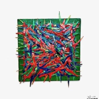 Collages titled "Tropical  CYT" by Cyt, Original Artwork, Collages