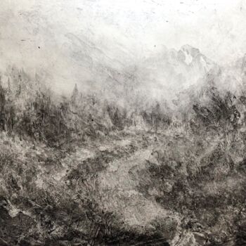 Drawing titled "Eveil" by Stéphanie Billarant, Original Artwork, Paper