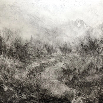 Drawing titled "Eveil" by Stéphanie Billarant, Original Artwork, Paper