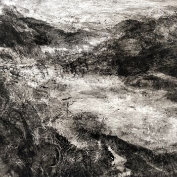 Drawing titled "De l' autre côté" by Stéphanie Billarant, Original Artwork, Paper