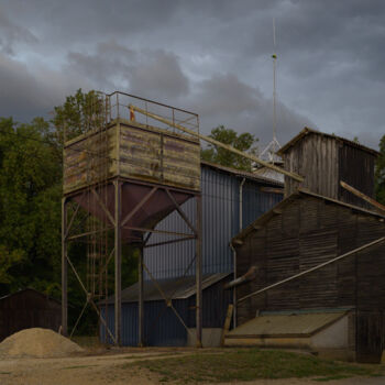 Photography titled "Silo" by Jacques Sebag, Original Artwork, Digital Print