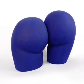 Sculpture titled "do not touch" by Arno Sebban, Original Artwork, Wood