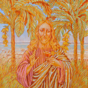Peinture intitulée "Saint Spritz" par Mauro Bordin, Œuvre d'art originale, Huile