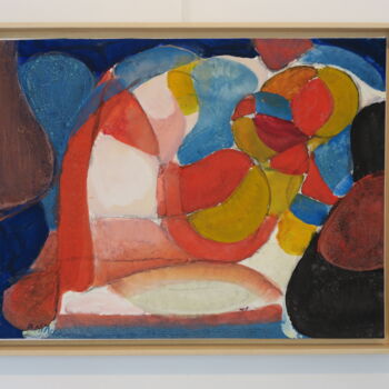 Peinture intitulée "Fin de journée à An…" par Gustav Bolin, Œuvre d'art originale, Acrylique