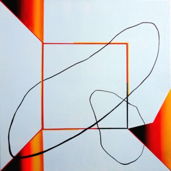 Painting titled "Remi Delaplace, Ges…" by Remi Delaplace, Original Artwork, Acrylic