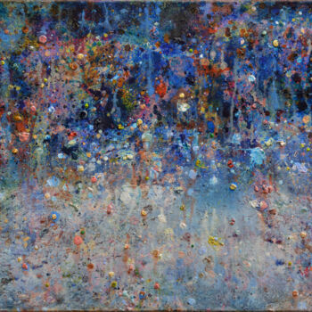 Painting titled "Le dernier penseur" by Mauro Bordin, Original Artwork, Oil