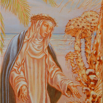 Peinture intitulée "Devotion" par Mauro Bordin, Œuvre d'art originale, Huile