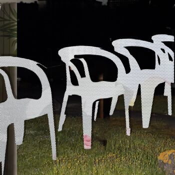 Photographie intitulée "🪑 -" par Valia Russo, Œuvre d'art originale, Tirage argentique