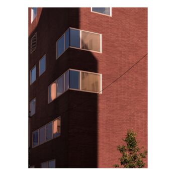 Photography titled "FRAMED-Bricks" by Olivier Cuvelette, Original Artwork, Digital Print