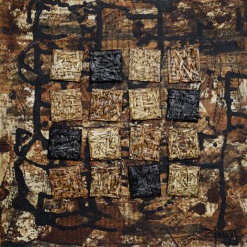 Collages titled "La musique des lett…" by Cyt, Original Artwork, Collages