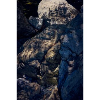 Photography titled "FUSIONS-Spirits rock" by Olivier Cuvelette, Original Artwork, Digital Print