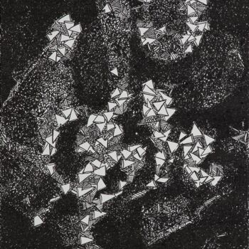 Painting titled "Les Compositions In…" by Alain Blondel, Original Artwork, Oil