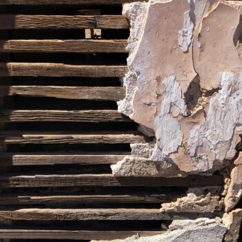 Photography titled "matière 3" by Erik Angot, Original Artwork, Paper