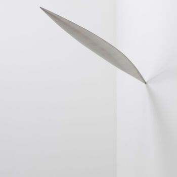 Sculpture titled "Lame" by Marc Couturier, Original Artwork, Wood
