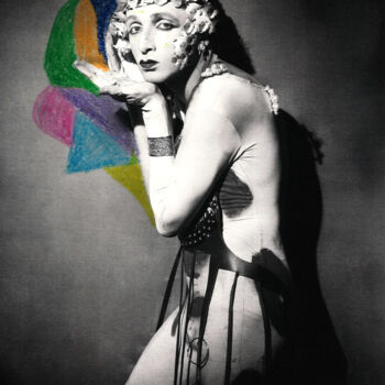 Photography titled "NIJINSKI" by Laurent  Poleo-Garnier, Original Artwork, Pencil