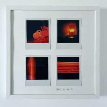 Photography titled "ORANGE 001" by Verdo, Original Artwork, Paper