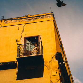 Photography titled "A vol d'oiseau" by Aude Catimel, Original Artwork, Plastic