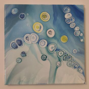 Painting titled "T cells maturation" by Benjamin  Fould, Original Artwork, Acrylic