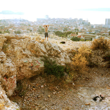 Printmaking titled "zone periurbaine, î…" by Mezli  Vega Osorno, Original Artwork, Digital Print