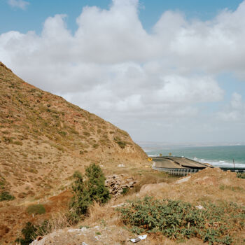 Printmaking titled "autoroute panoramiq…" by Mezli  Vega Osorno, Original Artwork, Aluminium