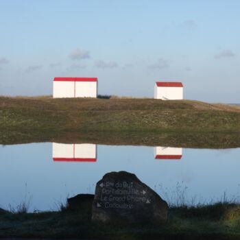 Photography titled "Ile d'Yeu" by Photodefred, Original Artwork, Aluminium