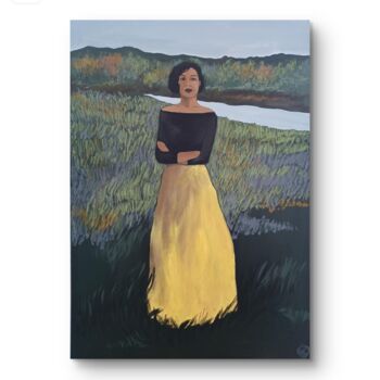 Peinture intitulée "Sans titre" par Laetitia Mamizara, Œuvre d'art originale, Acrylique