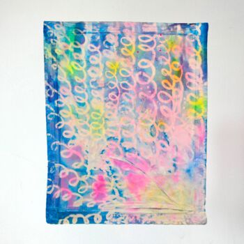 Painting titled "Éternelle" by Charlotte Denamur, Original Artwork, Acrylic