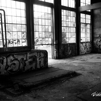 Printmaking titled "Délocalisation" by Aaron Berger, Original Artwork, Digital Print