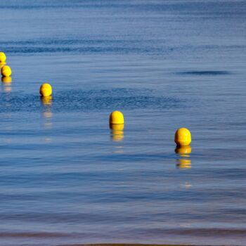 Photography titled "Bouée du Golfe" by Photodefred, Original Artwork, Aluminium