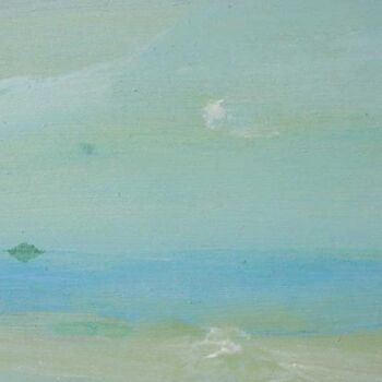 "lake with a balloon" başlıklı Tablo Rob Arbouw tarafından, Orijinal sanat, Petrol